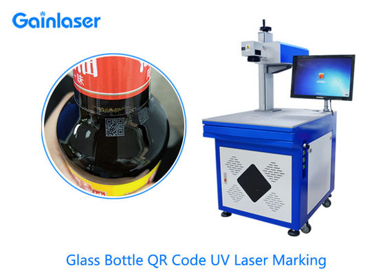 JCZ 0.01mm Glass Engraving Laser Machine For Bar Code