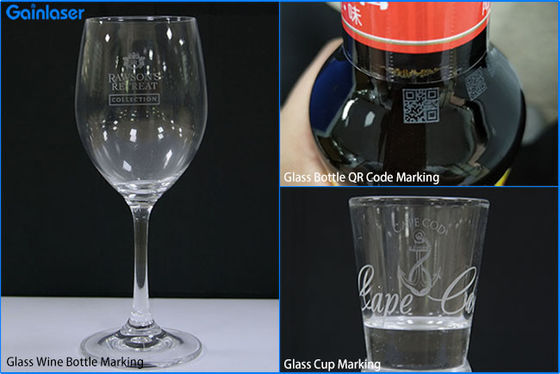 JCZ 0.01mm Glass Engraving Laser Machine For Bar Code