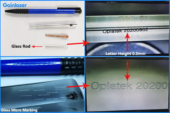 JCZ 0.01mm Glass Engraving Laser Machine For Bar Code