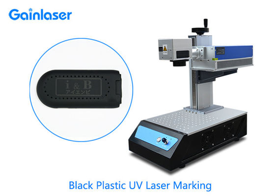 Macchina della marcatura del laser di vetro dell'analizzatore di Mini Size 3Watt 0.02mm